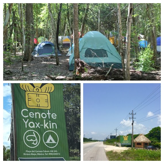 Cenote YaX KIN Camping Playa del Carmen