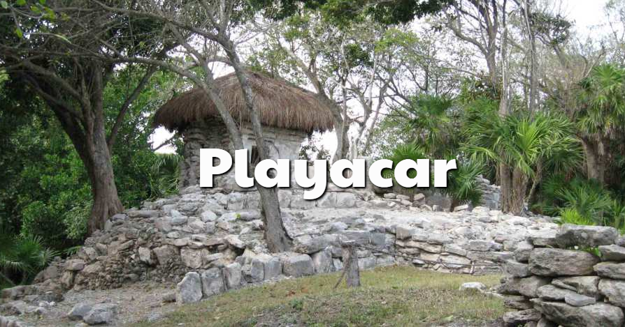 Ruinas mayas en Playacar