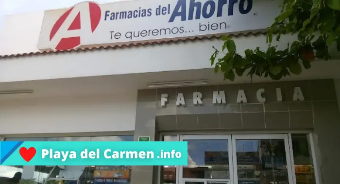 Telefono del Servicio a domicilio de Farmacia del Ahorro en Playa del Carmen