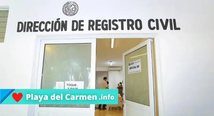 Citas para Registro Civil en Playa del Carmen ¿Es necesario?