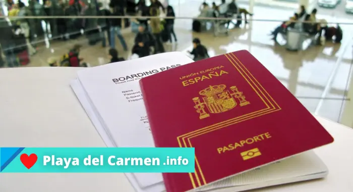 Costo renovacion pasaporte español en Mexico