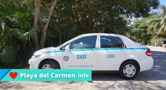 ¿Cuánto cuesta un taxi desde Playa del Carmen a Xcaret?