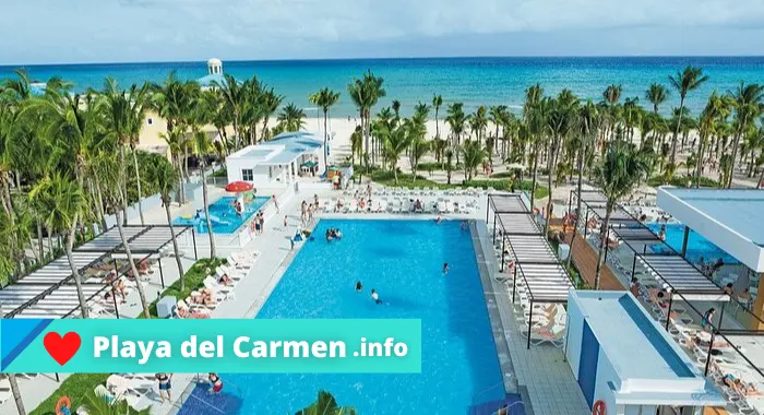 ¿Donde estan los hoteles Riu en Playa del Carmen? Dirección y telefonos.