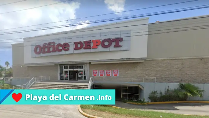 Dirección Tienda Office Depot en Playa del Carmen 