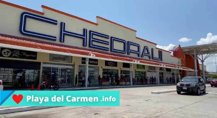 Tiendas Chedraui en Playa del Carmen. Horarios y Teléfonos