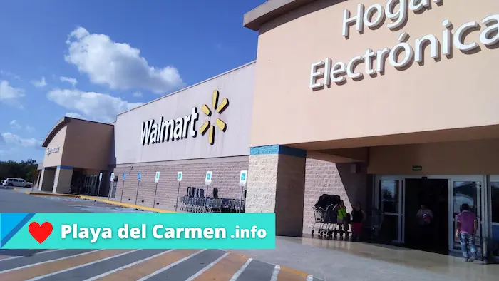 Sucursales Walmart en Playa del Carmen. Dirección y Horarios